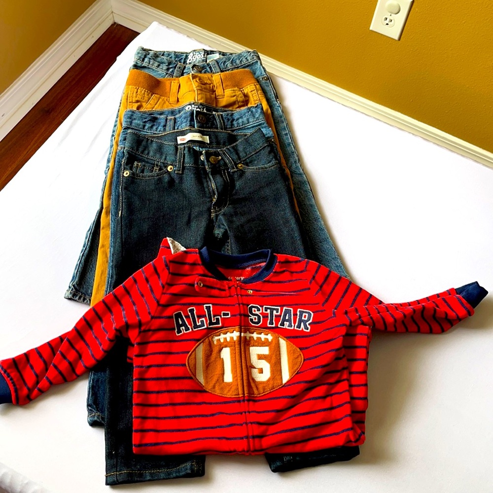 Jeans and overall 3T
